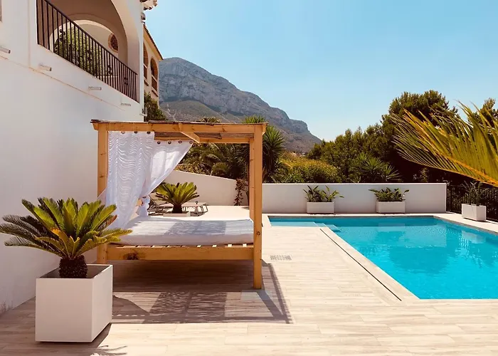 Magic Dream Seaview With 2 Pools, Bbq, Airco, Wifi * Dénia