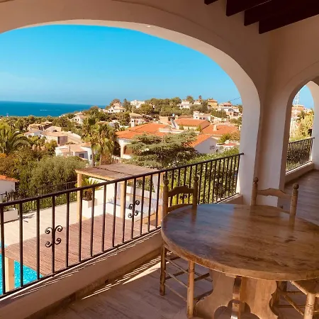 Magic Dream Seaview With 2 Pools, Bbq, Airco, Wifi * Dénia