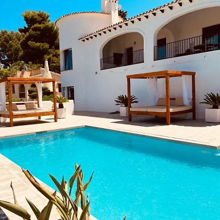 Magic Dream Seaview With 2 Pools, Bbq, Airco, Wifi * Dénia