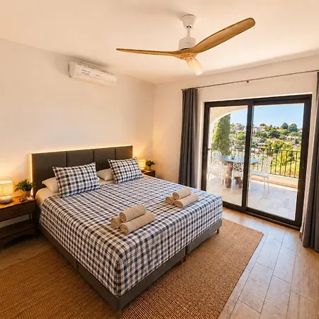 Magic Dream Seaview With 2 Pools, Bbq, Airco, Wifi * Dénia