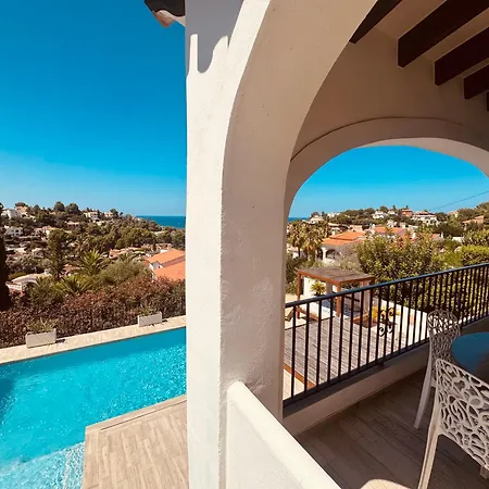 Villa Magic Dream Seaview With 2 Pools, Bbq, Airco, Wifi Dénia
