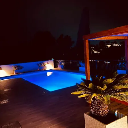 Magic Dream Seaview With 2 Pools, Bbq, Airco, Wifi וילה דניה